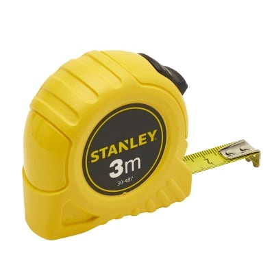STANLEY Rolmeter 5m - 19mm (kaart) 0-30-497