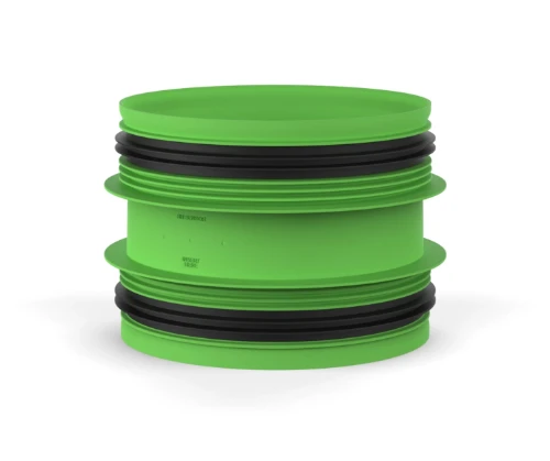 Duco D-Acces aansluitstuk met rubber MM 160 x 160 mm 0000-4724