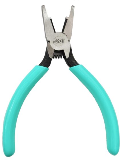 Krimptang voor laagspanningsconnector