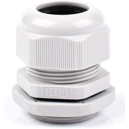 Wartel M40 lichtgrijs polyamide (20 - 27mm) 0004410011