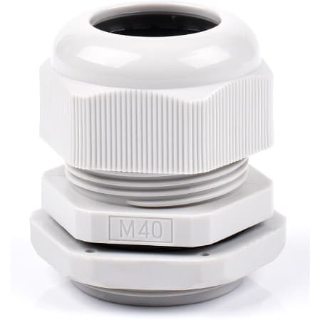 Wartel M40 lichtgrijs polyamide (20 - 27mm) 0004410011