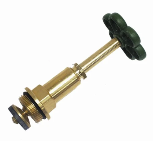 Schlosser 1814 messing kraankop lange spindel 6/4 0018144000001