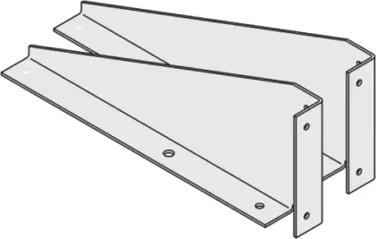 Vaillant Cascade voet voor chasis (set 2 st) - prijs per set 0020151815