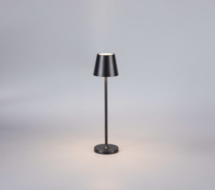LEDLAB Julie 2200/2700/3000K touchdim incl laadbasis en adapter zwart 002062042302