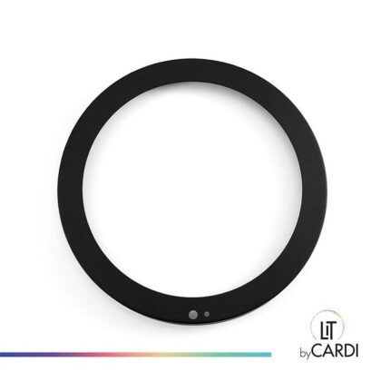 LIT by Cardi AVA ring zwart mat