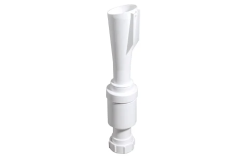 Walraven McAlpine PP trechtersifon 6/4 x 40 mm - voor condenswater - met waterslot - wit 0052747
