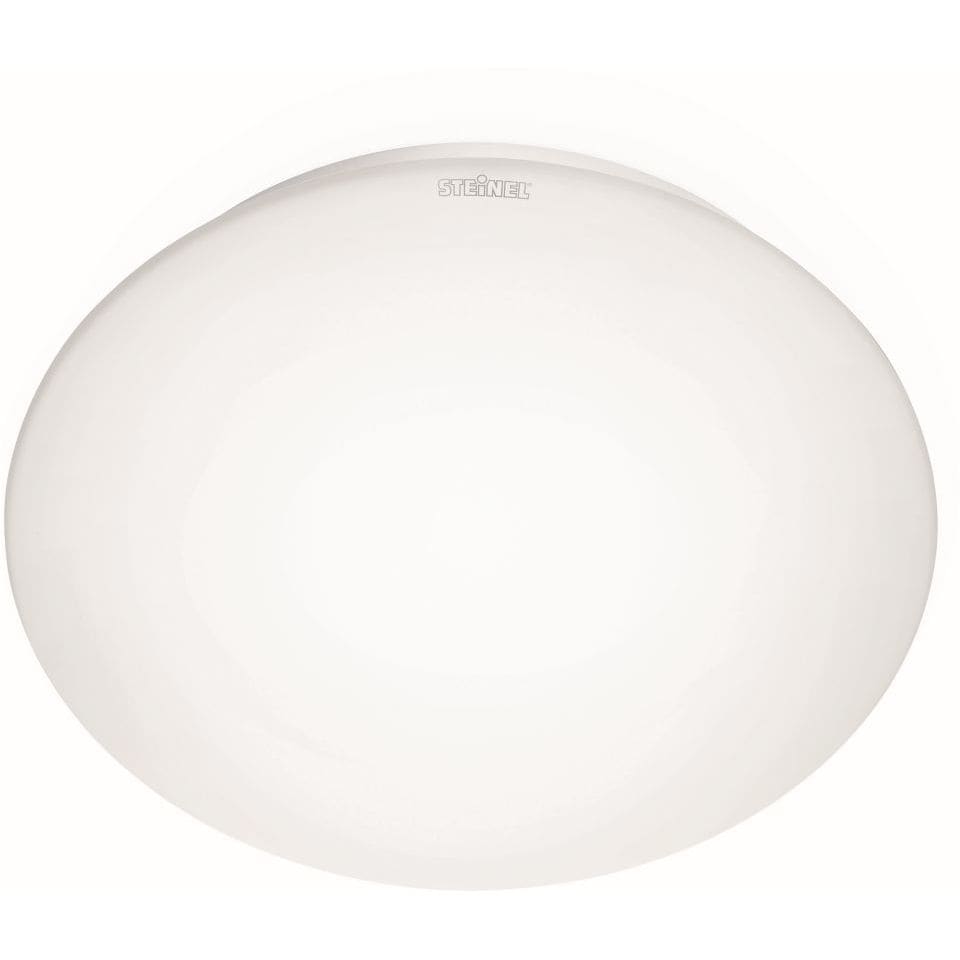 STEINEL RS16 LED 9W 4000K 873lm HF-sensor IP44 kunststof opaal Ø255x92mm 008383