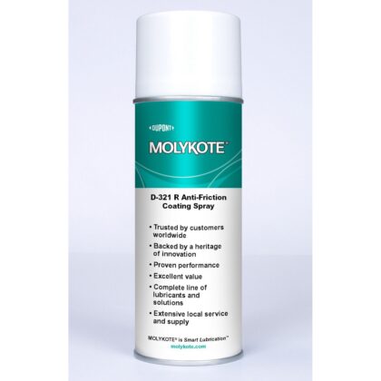 Molykote Droogsmeermiddel MOLYKOTE D-321 R - spray 400ml 0090050_SP400