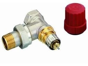 Danfoss RA-N haakse thermostatiseerbare radiatorkraan 3/4 x 3/4 - instelbare kv-waarde 013G0035