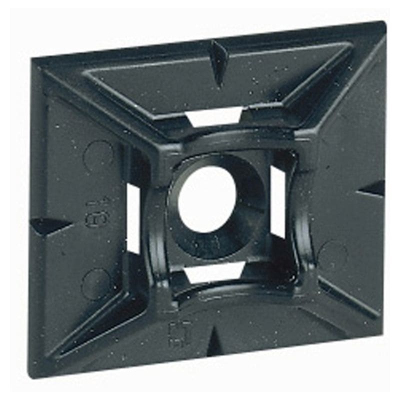 LEGRAND Voetstukje zelfklevend zwart Colring max. breedte 4