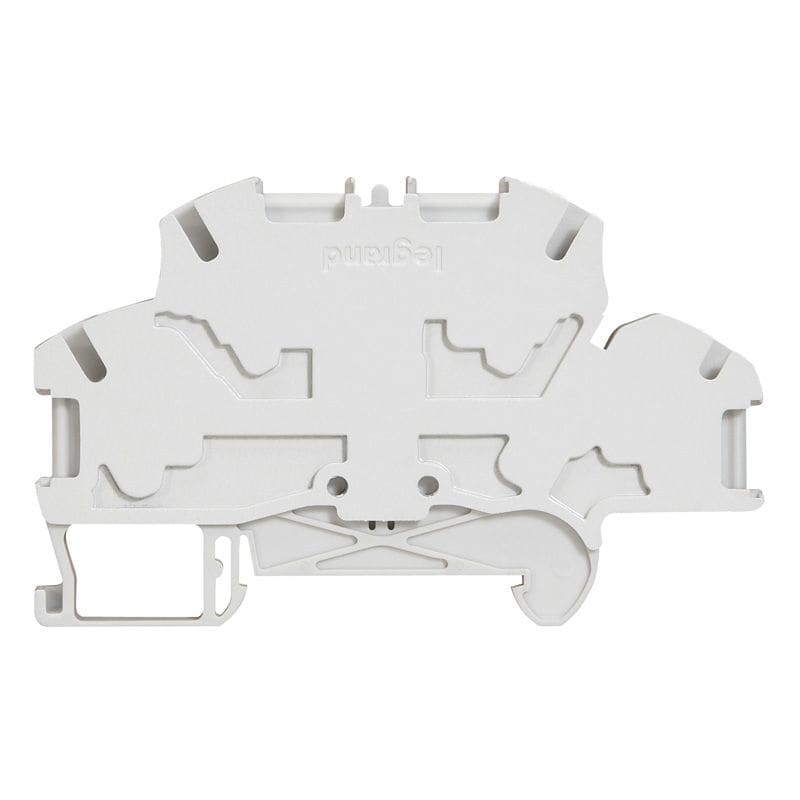 LEGRAND Veerklem standaard 4 geleiders - 2 ingang/2 uitgang - spoed 6mm - Viking 3 037268
