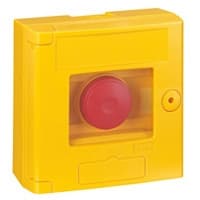 LEGRAND Veiligheidskastje geel dubbele positie 038001