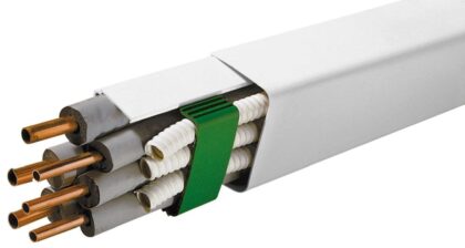 Artiplastic GOULBC-12BP Kabelgoot puur wit 110x75mm met beschermfolie - 2ml 050701-000022