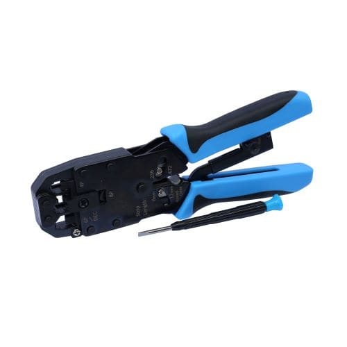 LEGRAND Krimptang RJ 45 contactstoppen met 3 krimppunten 051709