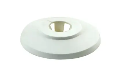 Walraven BIS enkele afdekrozet 22 mm - wit 0671422