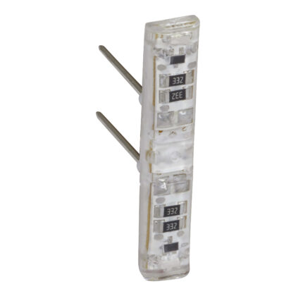 LEGRAND Mosaic easyled wit12/24/48V  verlichte functie-witte behuizing 067687L