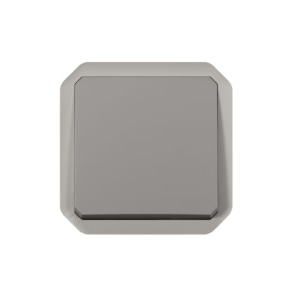 LEGRAND Plexo drukknop NO-NG 10A mechanisme IP55 IK08 grijs 069541L