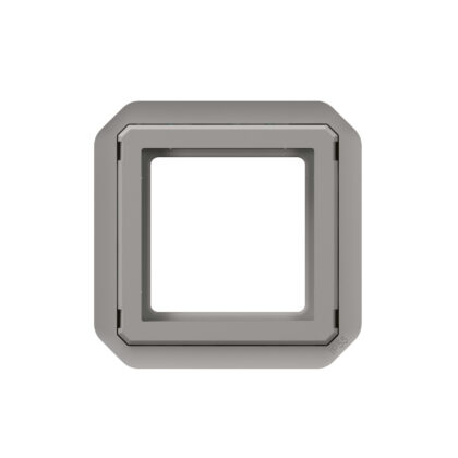 LEGRAND Plexo adapter Mosaic 2 mod zonder deksel mechanisme grijs 069582L