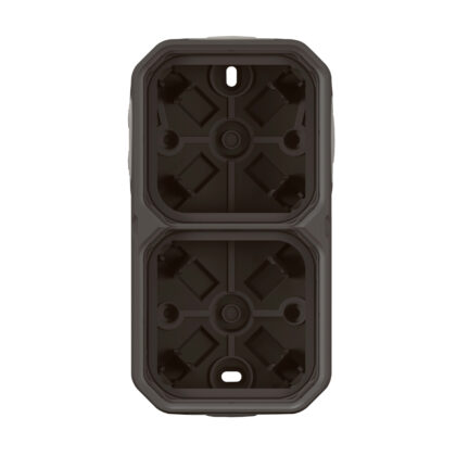 LEGRAND Plexo opbouwdoos 2 mechanismen 4 membraan ingangen antraciet 069602L