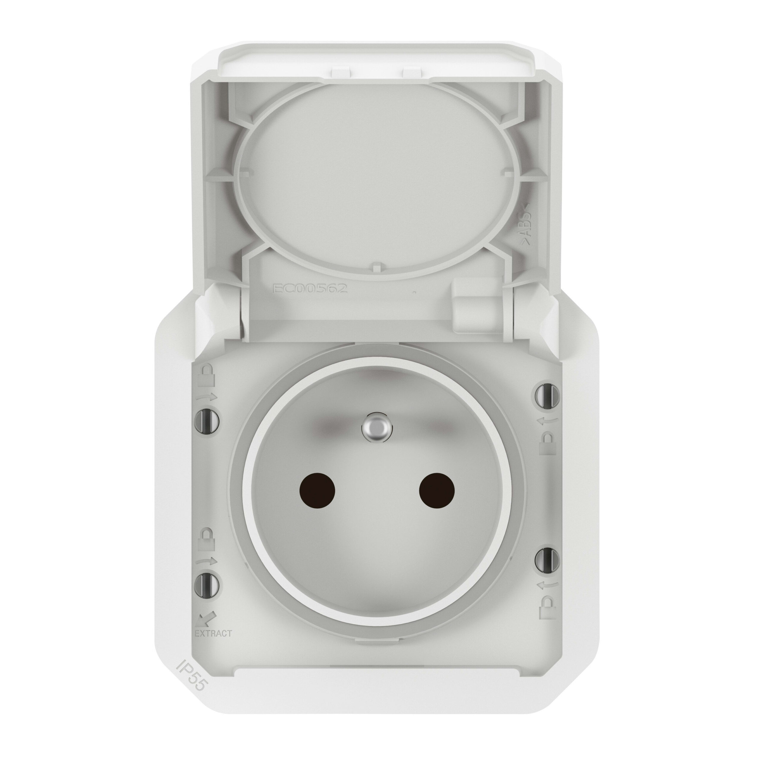 LEGRAND Plexo contactdoos 1V 2P+A steekklemmen mechanisme wit 069621L