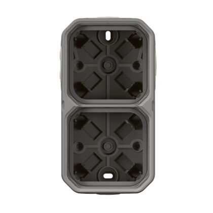 LEGRAND Plexo opbouwdoos 2 mechanismen 4 membraan ingangen grijs 069672L