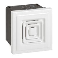 LEGRAND Mosaic zoemer 230V - 2 modules - wit 076641