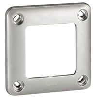 LEGRAND Soliroc afdekplaat 1 mechanisme IP55 - IK10 077851
