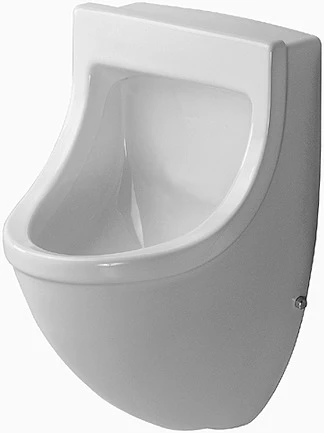 Duravit Starck 3 urinoir 575 x 350 x 350 mm - wit - achteraansluiting 0821350000