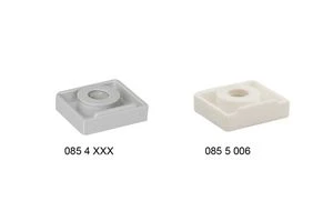 Walraven StarQuick montageplaat M6 (doos 100st) - grijs 0854006
