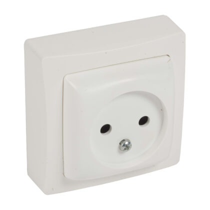 LEGRAND Oteo contactdoos 10/16 A 250 V + veiligheid - 2P - volledig mechanisme 086024
