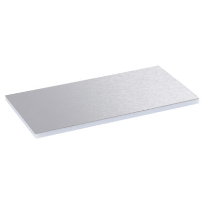 LEGRAND Afdekplaat blind RVS - voor dekselset rechthoekig kunststof RAL7031 grijs 8/12 m 088015