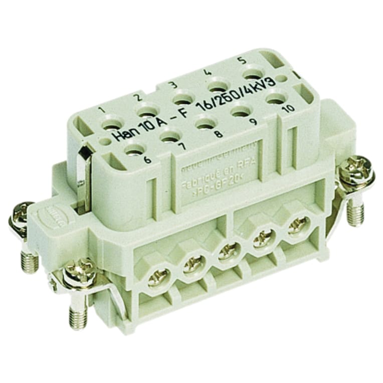 HARTING han a female insert.screw 09200102812
