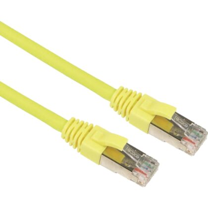 Excel Networking Solutions CAT 6A Patch cord F/FTP Shielded LS0H Blade Booted 2m - Yellow 100-167