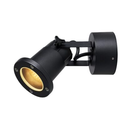 SLV Belgium Nautilus WL QPAR51 outdoor wandarmatuur zwart 1002867
