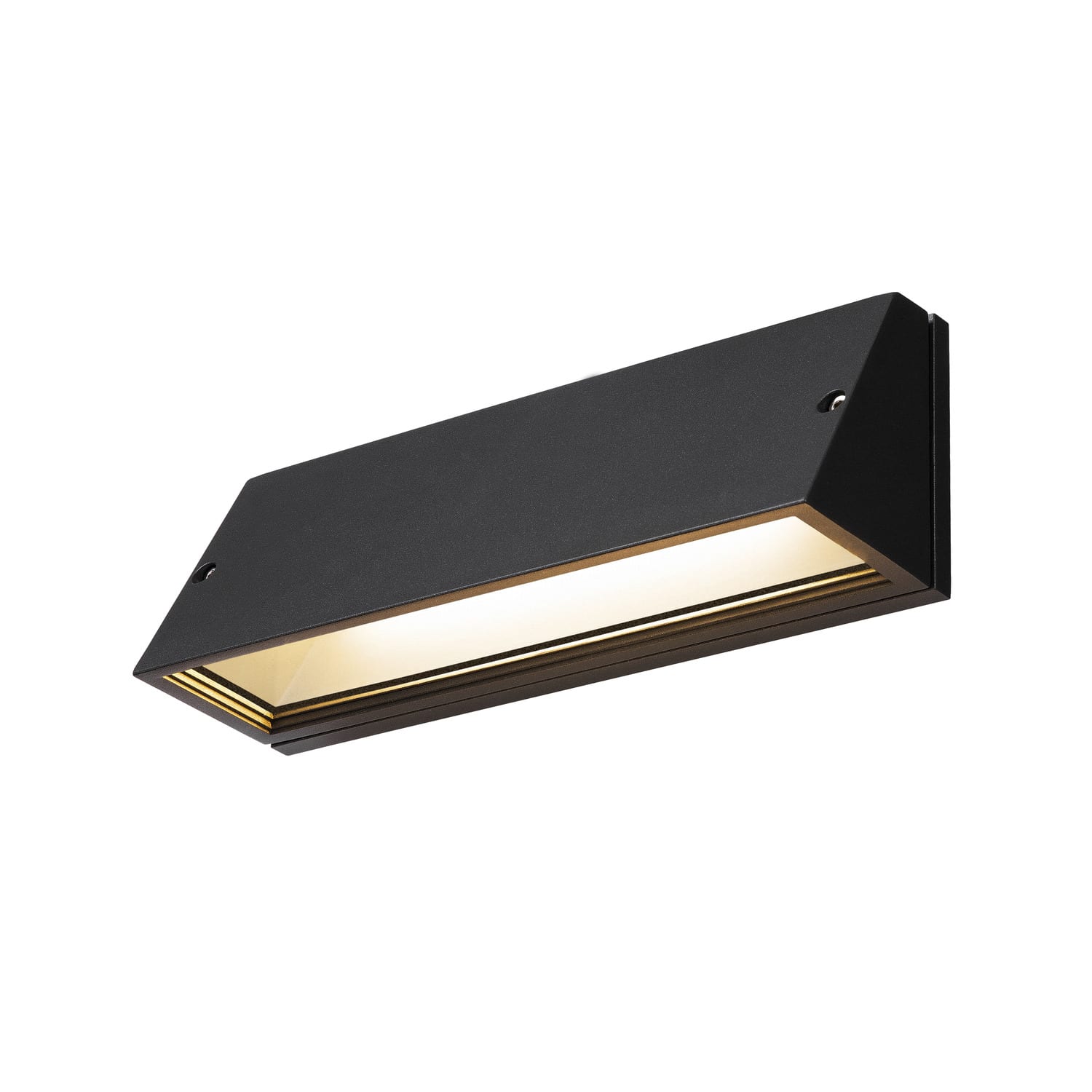 SLV Belgium Pema® WL outdoor LED wandarmatuur zwart CCT Switch 3000/4000K 1003453