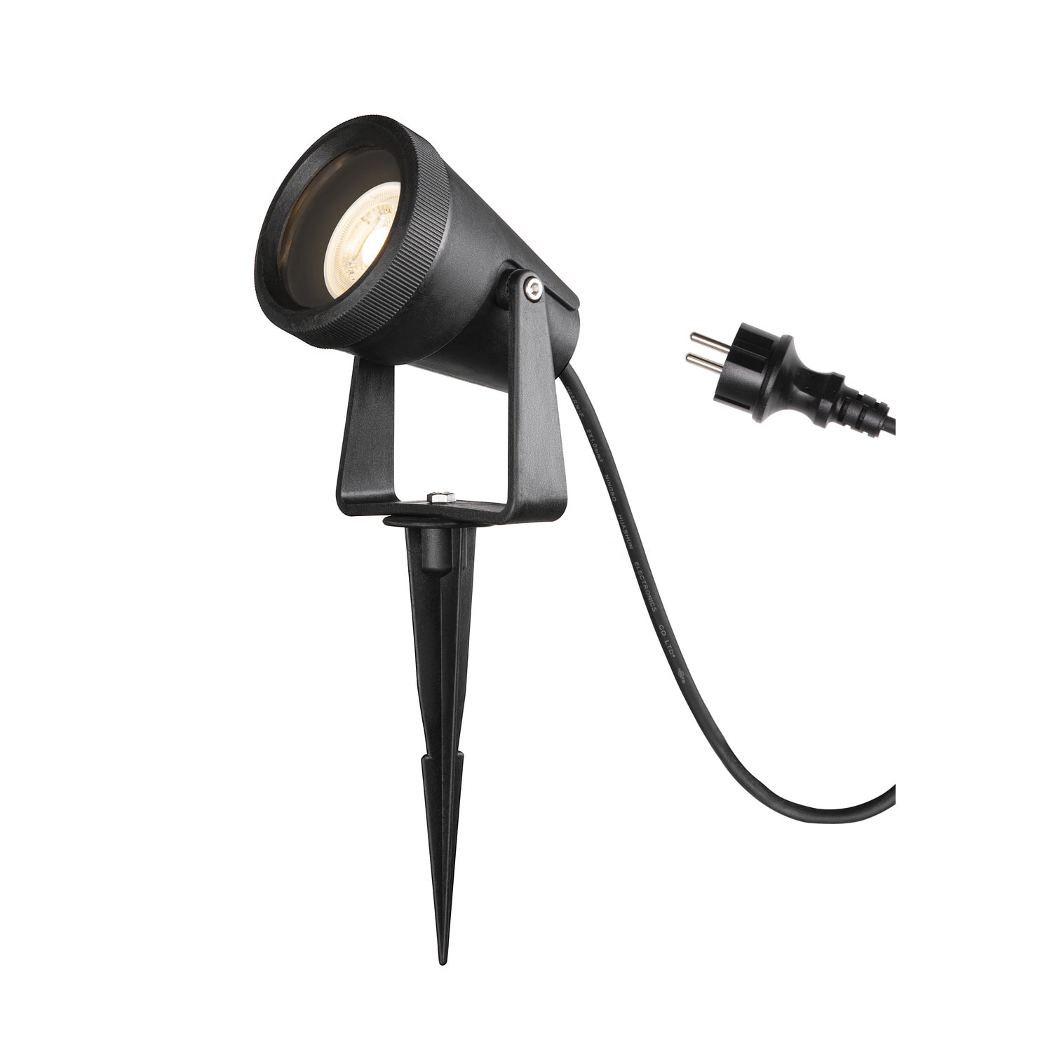 SLV Belgium Samrina SP single QPAR51 outdoor lamp op grondspies zwart 1004757