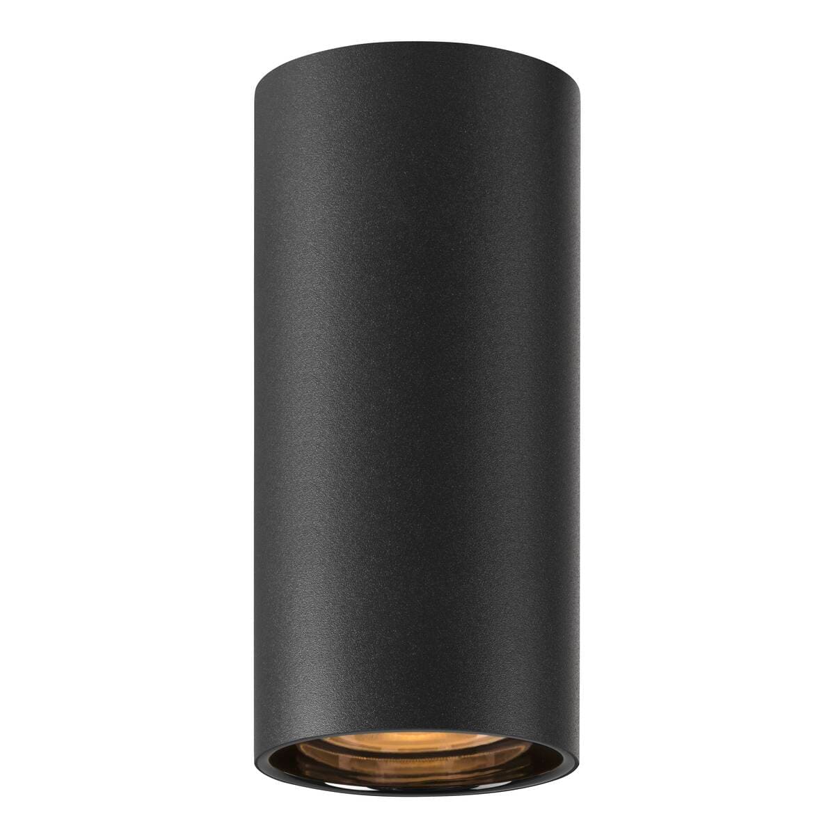 SLV Belgium ASTO TUBE plafondopbouwarmatuur cilindrisch max 1x10 W zwart 1006439