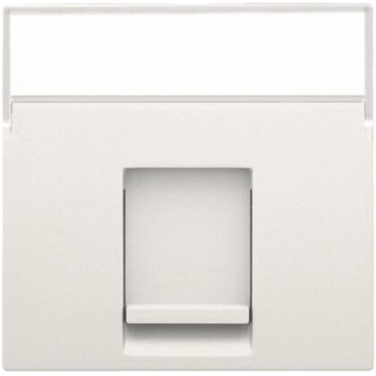 NIKO Centraalplaat 1x RJ45 UTP cat.5E