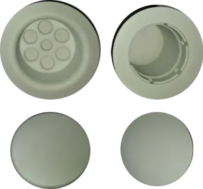 Tulla afwerkset sifon wit mat voor vrijstaande baden 103700000164