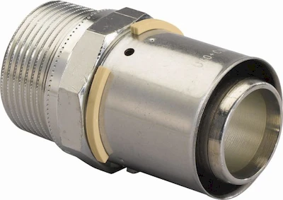 Uponor S-Press messing puntstuk MF 40 x 5/4 M 1046901