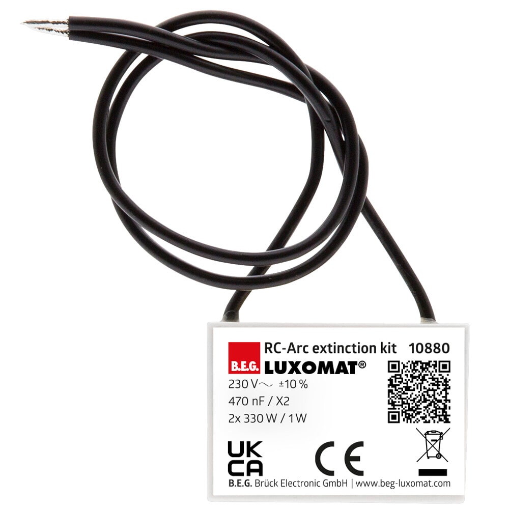 Luxomat Overspanningbegrenzer 230V in plastiek behuizing 10880