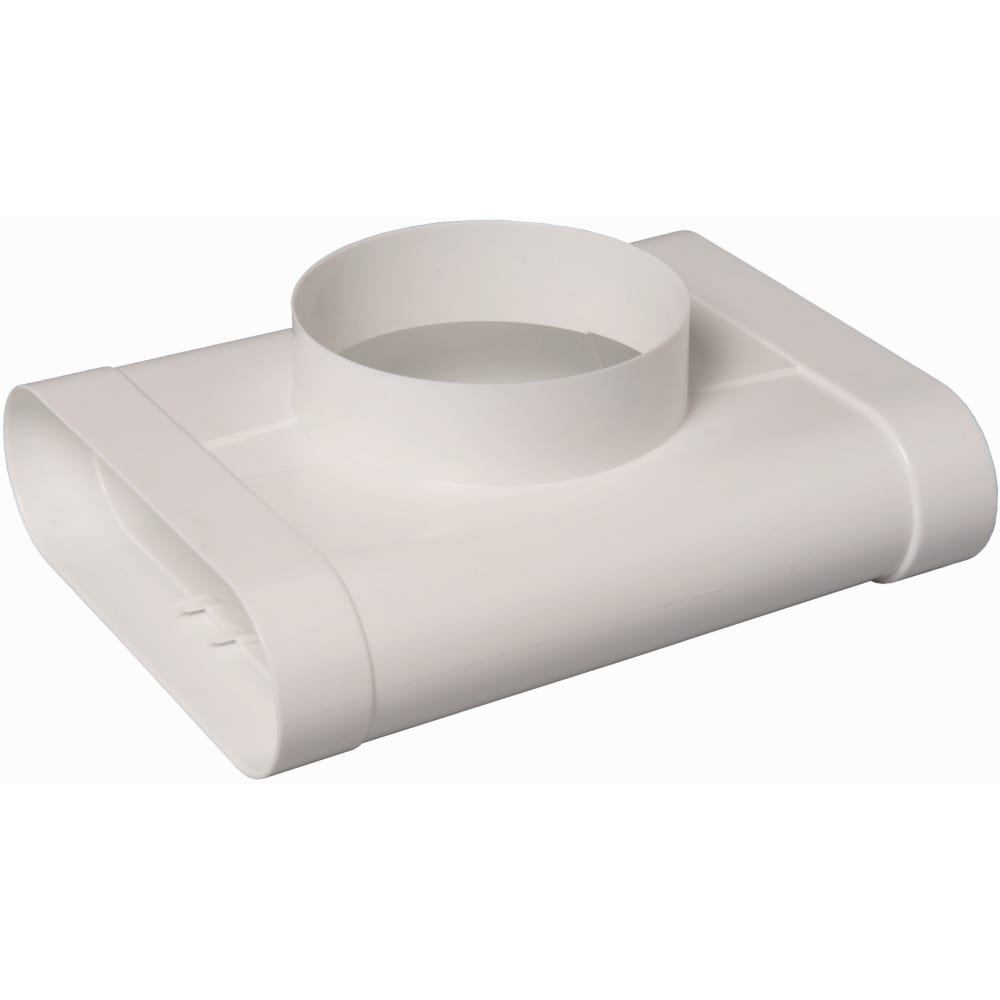 Aldes Verticaal T-stuk met overgang 60x200 - eq. Ø125mm - in kunststof 11023979