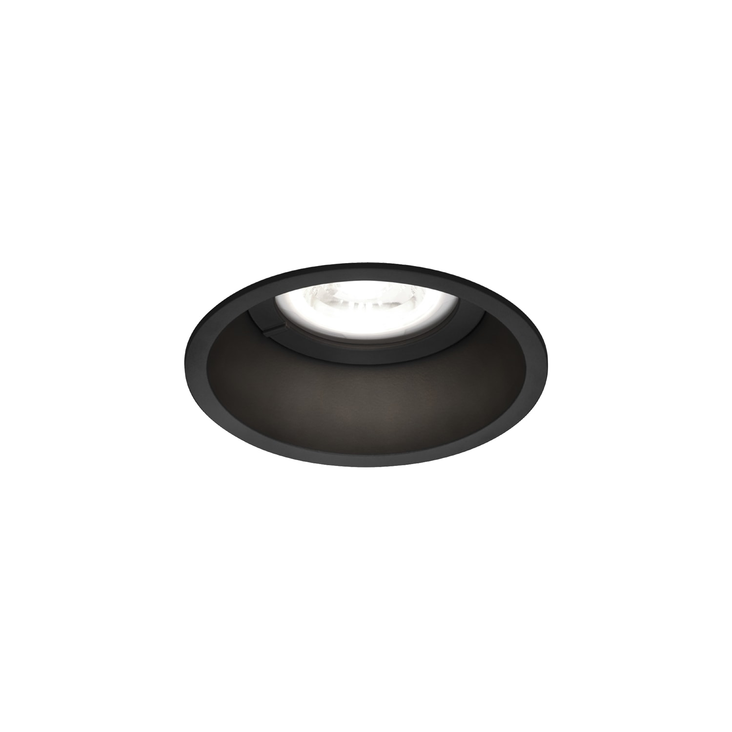 WEVER & DUCRE DEEP 1.0 PAR16 textuur zwart GU10 springveren 112120B0