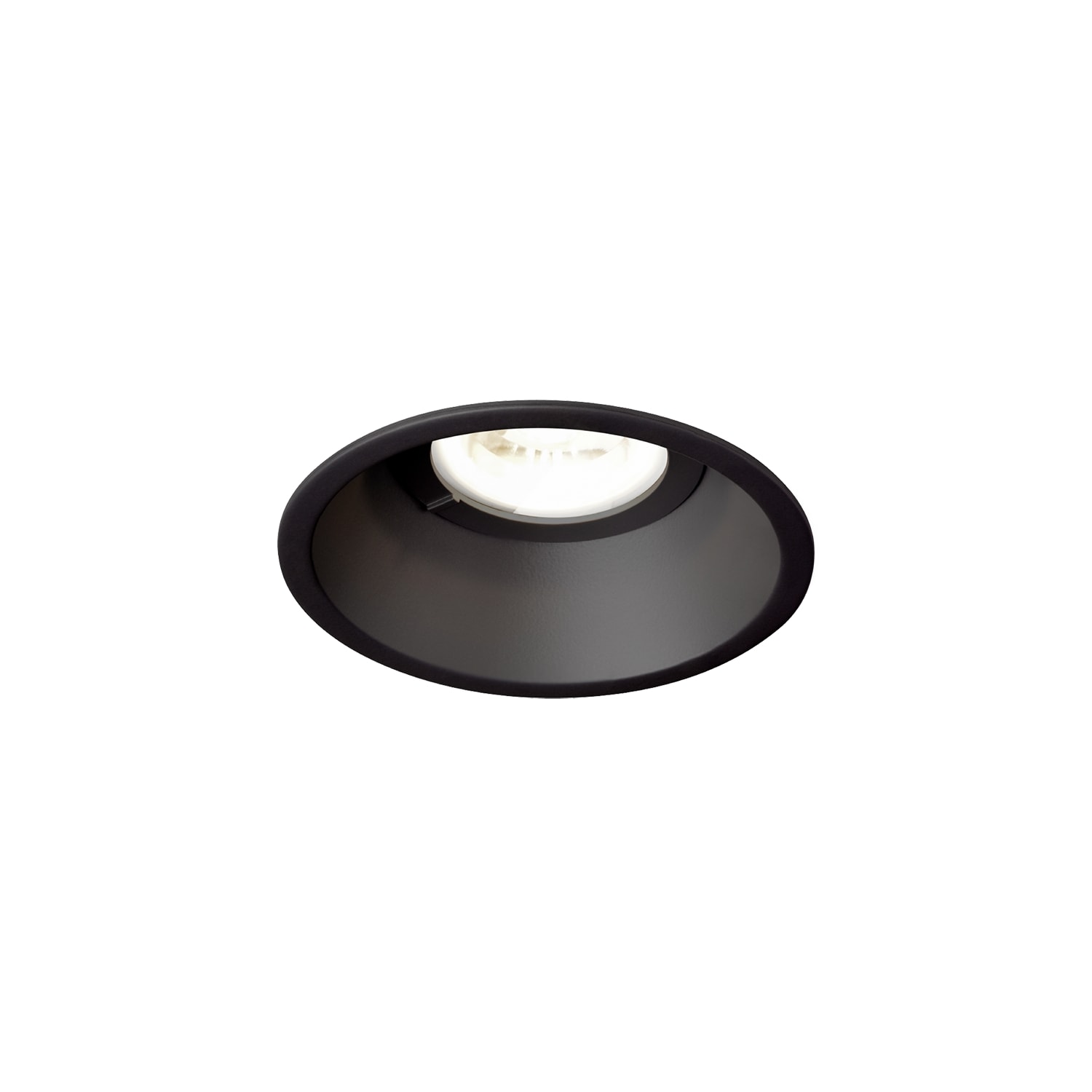 WEVER & DUCRE DEEP IP44 PAR16 textuur zwart GU10 springveren 112620B0