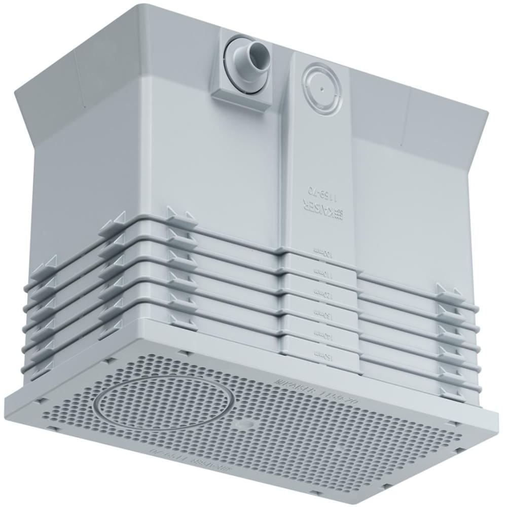 KAISER Inbouwbehuizing ThermoX Iso+ voor buitenisolatie 100-160 mm voor verlichting tot 1159-70
