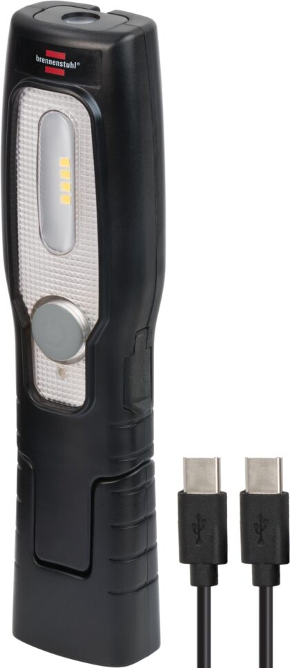 BRENNENSTUHL Handlamp met LED's en batterij HL201 A 250+70lm 1175430020
