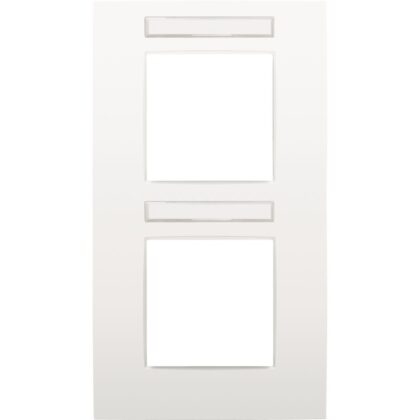 NIKO Afdekplaat INTENSE (71mm) 2-voudig verticaal