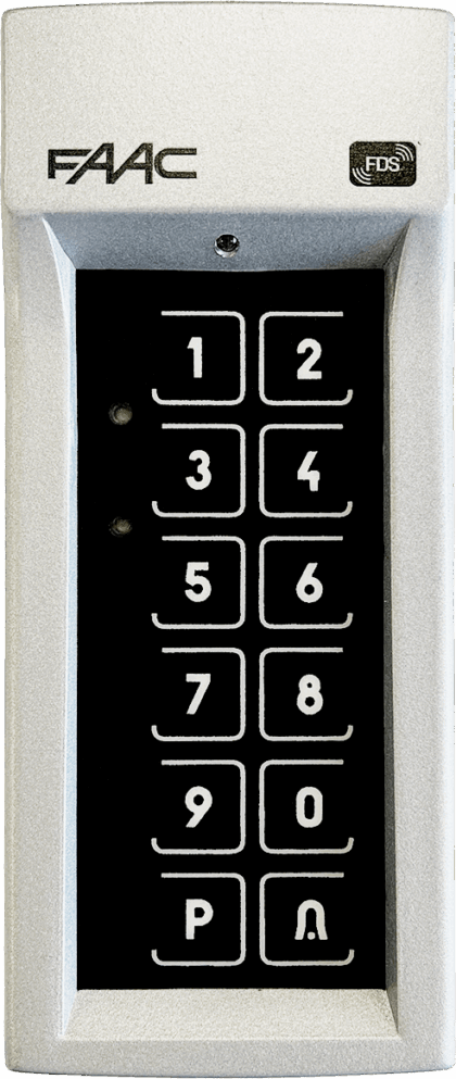 FAAC RFWK12 FDS 433-868MHz CLAVIER A CODE 122RFWKFDS1