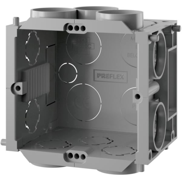 PREFLEX INBOUWDOOS PB50 2V halogeenvrij B:25xZ10 1236500124