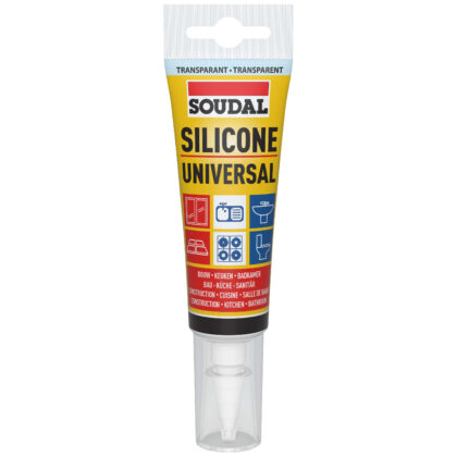 Soudal Siliconen Soudal universeel - Transparant tube 80ml 124744